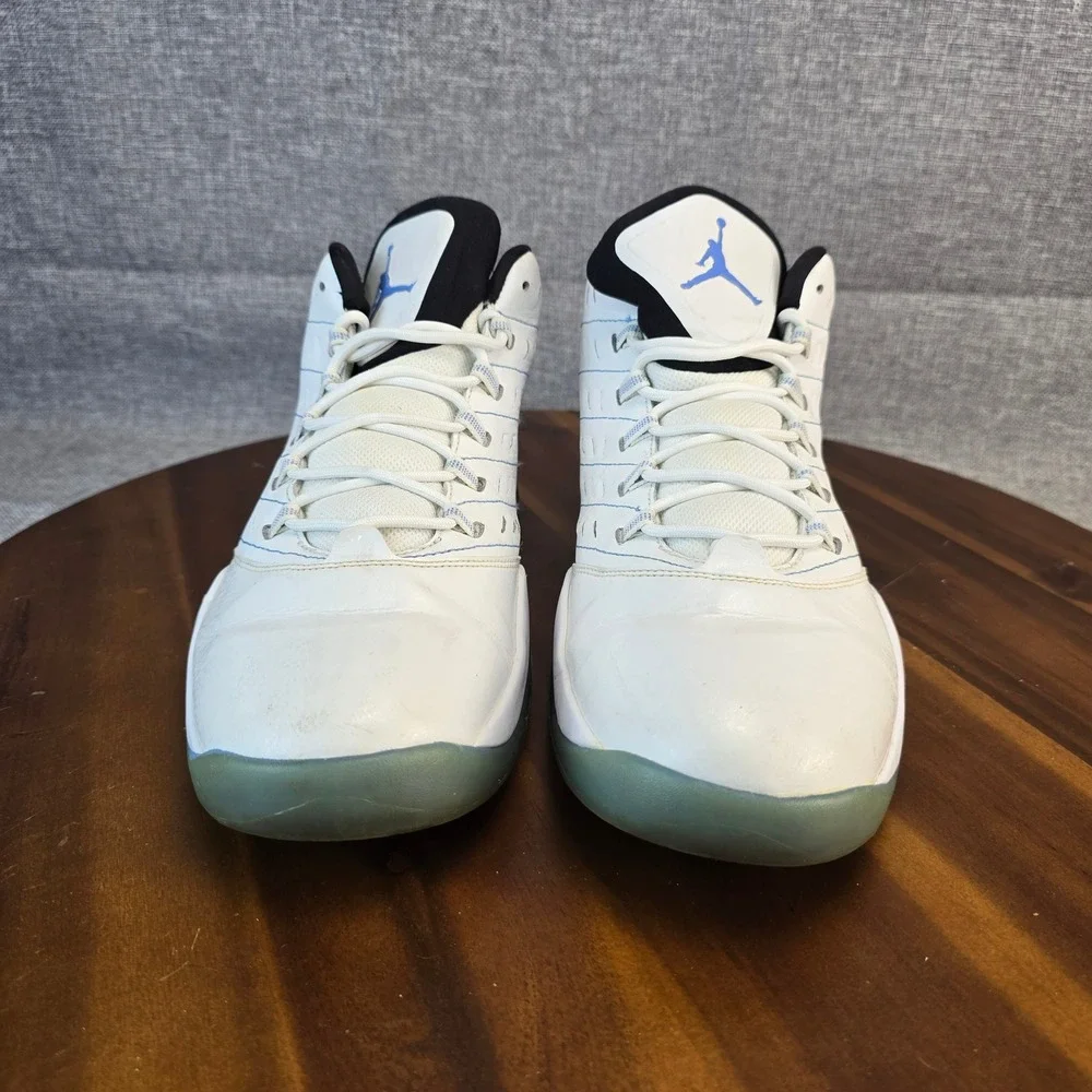 Jordan Velocity White Legend Blue Basketball Shoes 688975-117 Mens Size 11